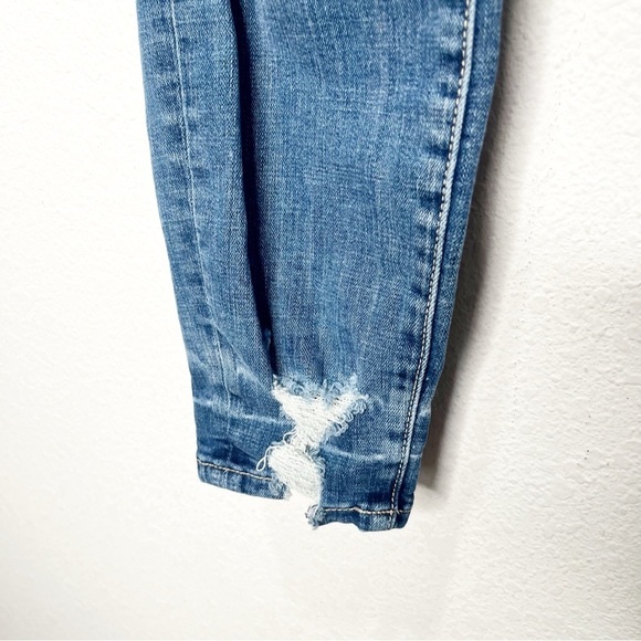 Good American Good Waist Crop With Chewed Hem 6 / 28 Jeans - Picture 9 of 14